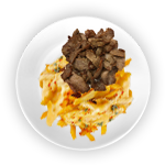 French Fries & Doner Meat 